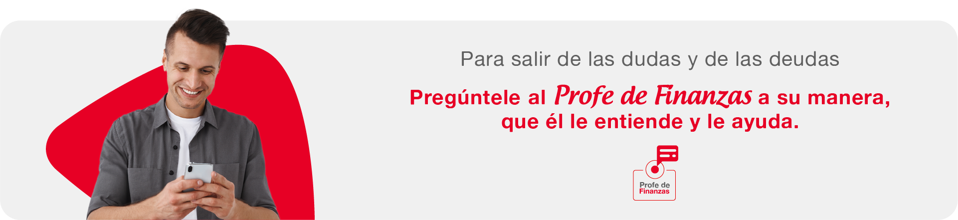 Banner inferior promocional de crédito rotativo Davivienda - versión web